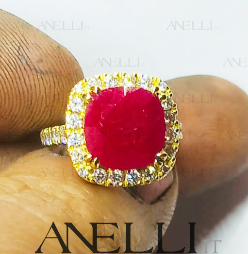 Anelli con Rubini