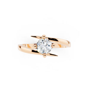 Anello Delfino 0.60 D-VS1 Triplo Excellent GIA 5