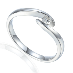Anello Fidanzamento 0.30 Carati GIA