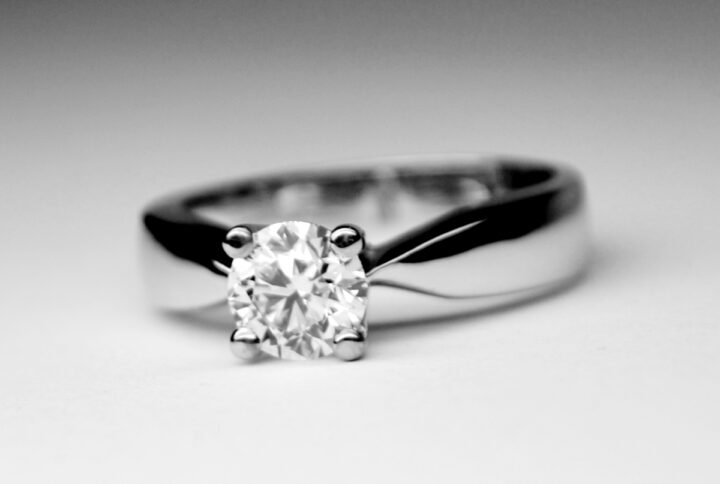 Anello Fidanzamento Diamante GIA America-1