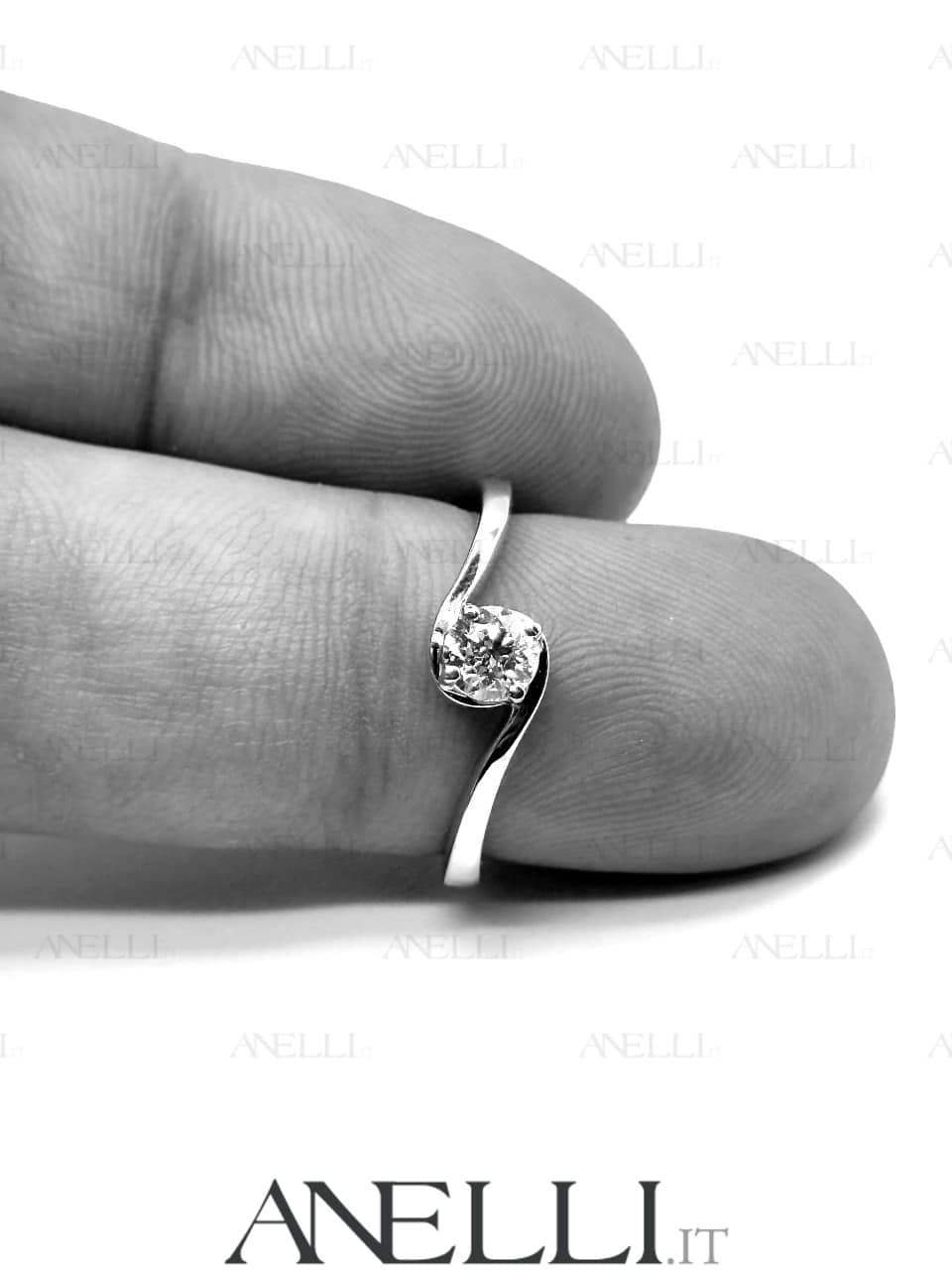 Anello Fidanzamento diamante D-IF Excellent Anello Fidanzamento diamante D-IF Excellent