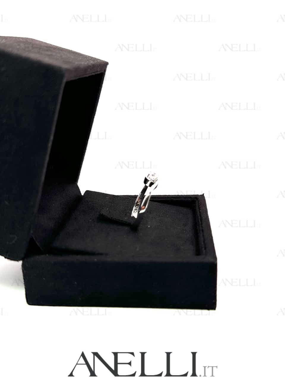 Anello Fidanzamento diamante Triplo Excellent Anello Fidanzamento diamante Triplo Excellent