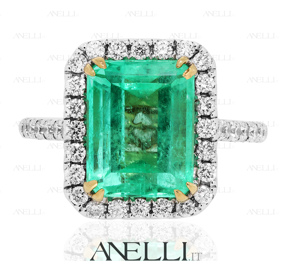 Wedding,Ring,With,Emerald,And,Diamonds,Joyas,Con,Piedras,Preciosas Wedding,Ring,With,Emerald,And,Diamonds,Joyas,Con,Piedras,Preciosas