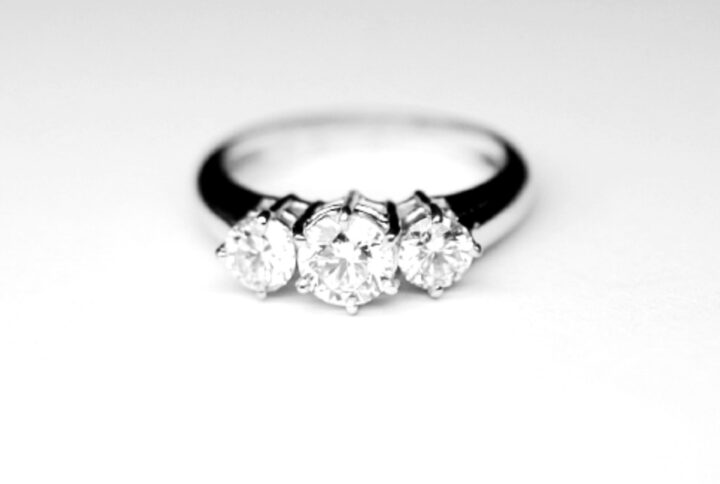 Anello Trilogy 0.80 Carati F-VS1 GIA