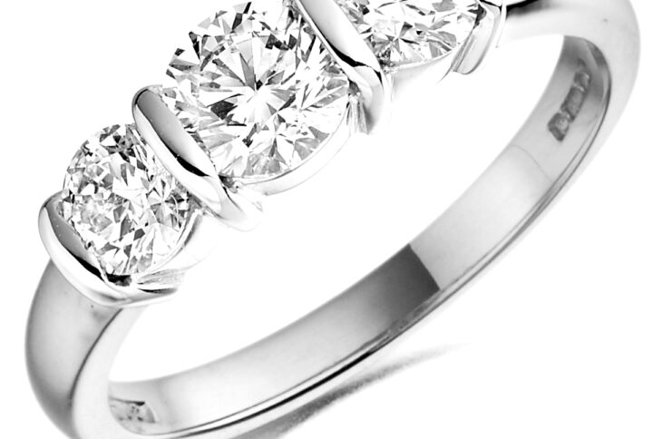 Anello Trilogy 1.20 Carati D-IF GIA