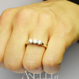 Anello Trilogy Classico 0,60 carati D-VVS1 2