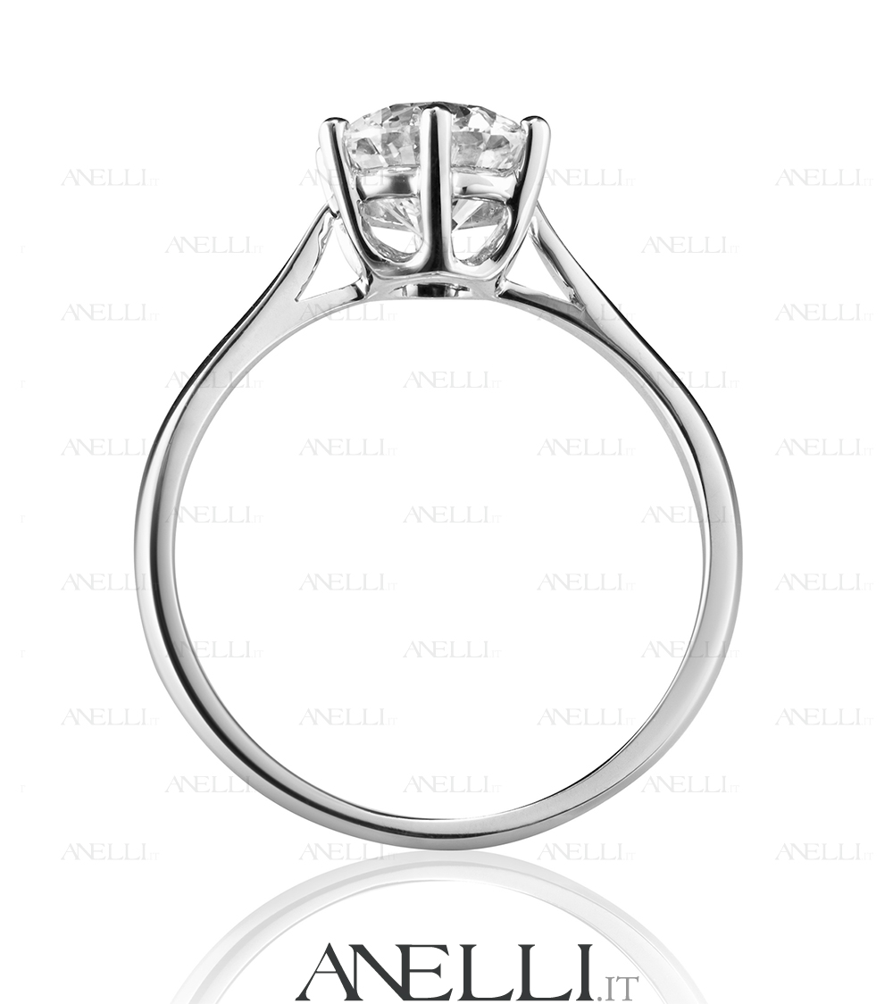 Anello di Fidanzamento 1 Carato F-VVS1 GIA-2 Anello di Fidanzamento 1 Carato F-VVS1 GIA-2