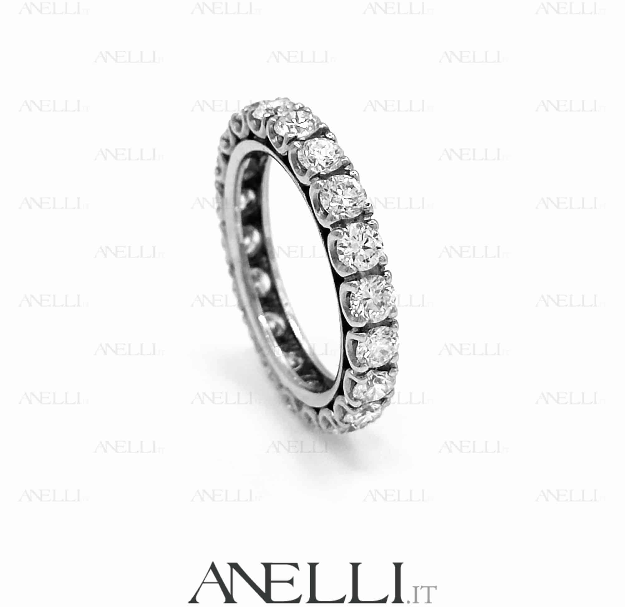 Eternity Diamanti a Giro due carati Eternity Diamanti a Giro due carati