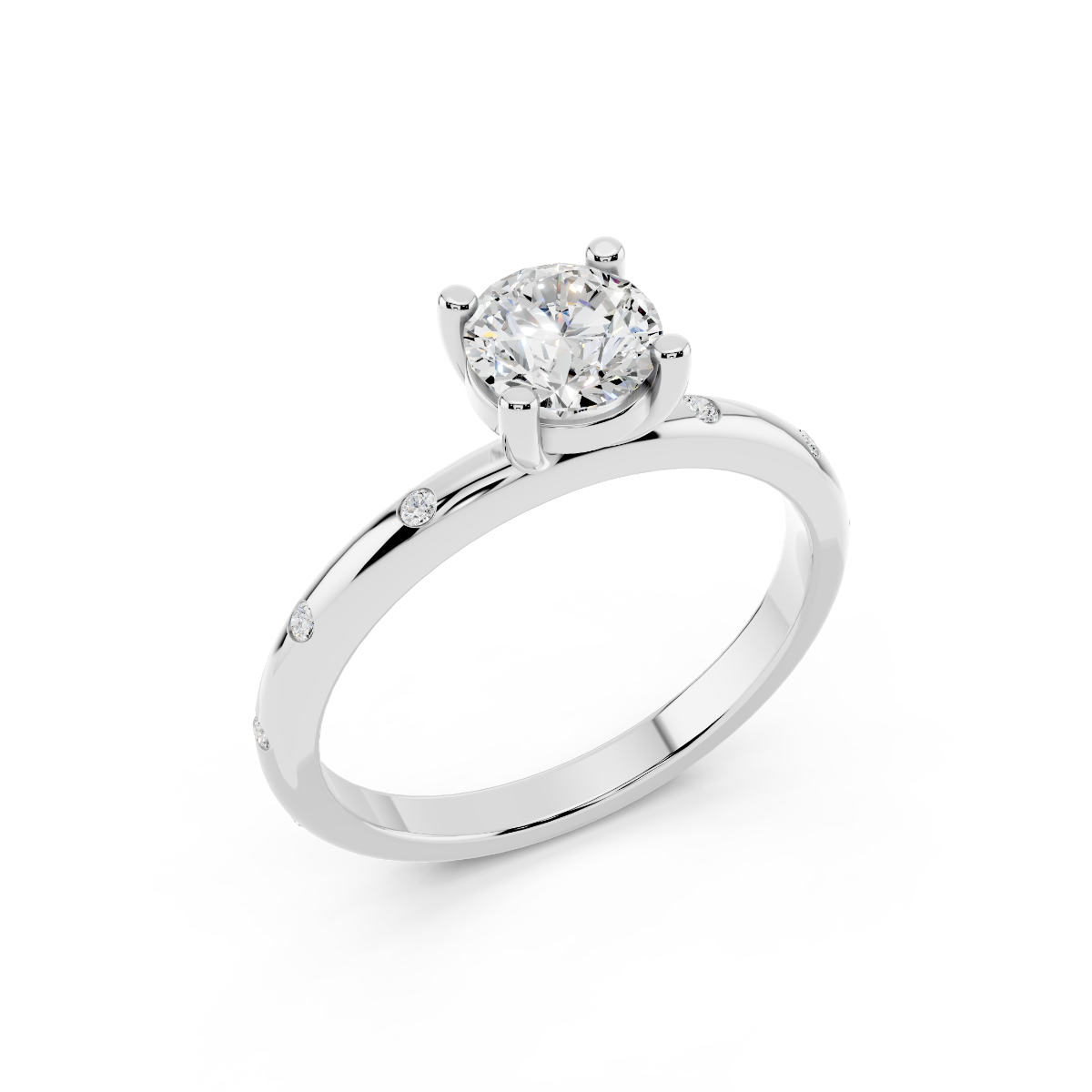 Solitario 0.70 F-VS1 Triplo Excellent GIA Solitario 0.70 F-VS1 Triplo Excellent GIA