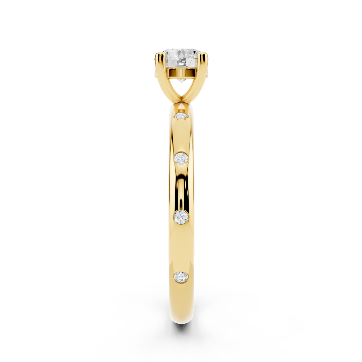 Solitario Elegante 0.50 Carati GIA 3 Solitario Elegante 0.50 Carati GIA 3