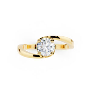 Solitario abbraccio 0.70 F-VS1 GIA