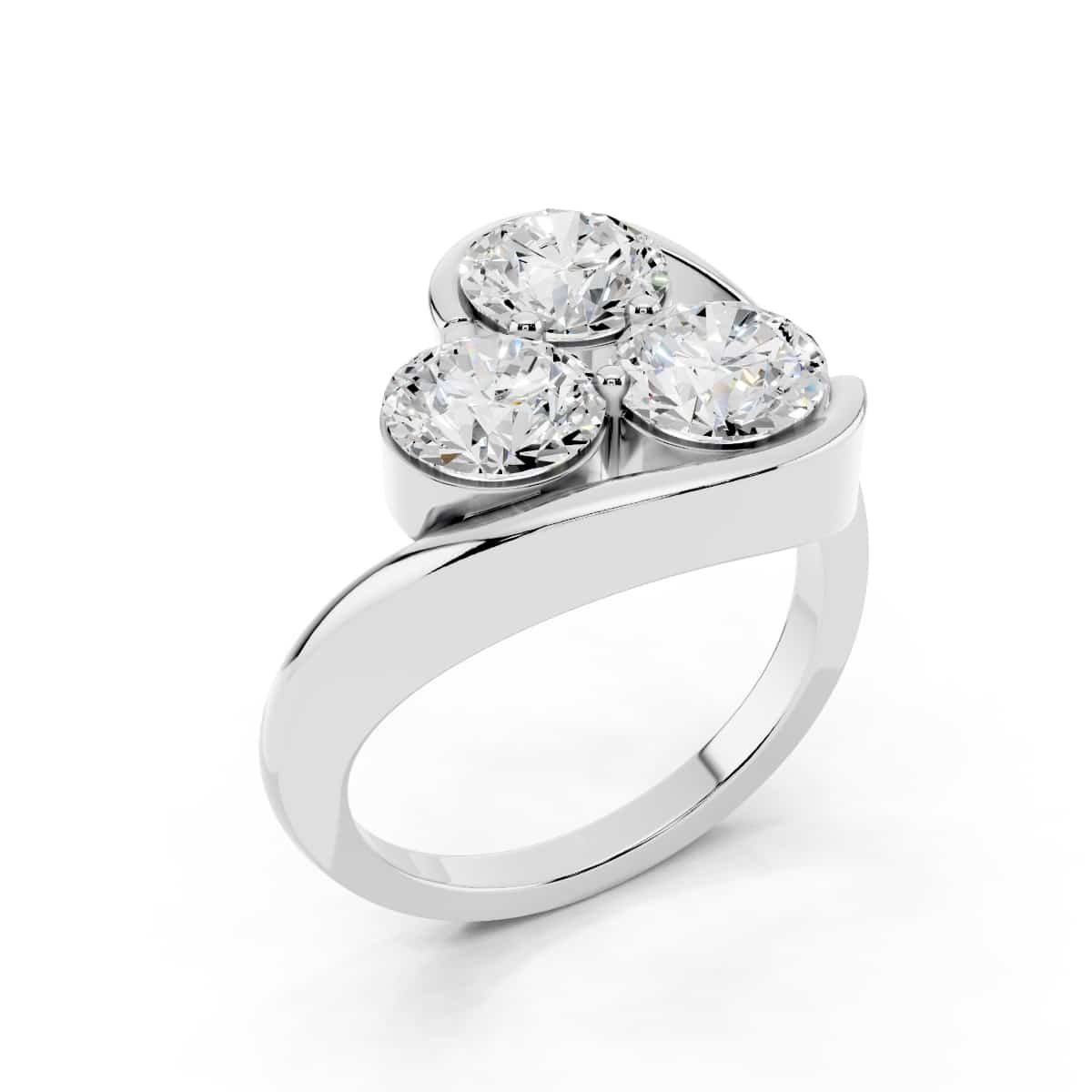 Trilogy Fiore 1.20 carati con GIA Trilogy Fiore 1.20 carati con GIA