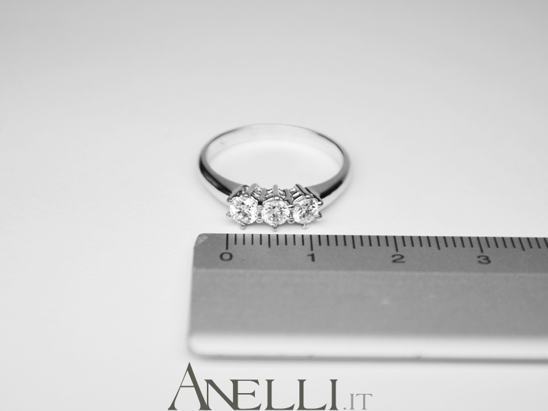 Trilogy con Diamanti 0,60 carati F-IF7 Trilogy con Diamanti 0,60 carati F-IF7