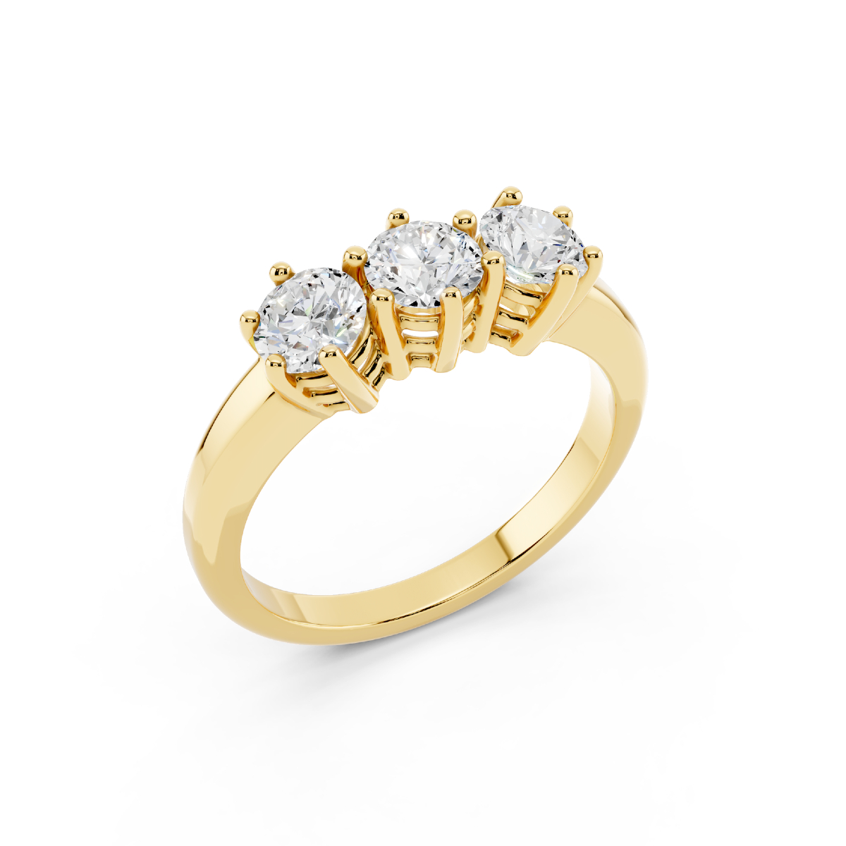 anello trilogy diamanti 3 anello trilogy diamanti 3