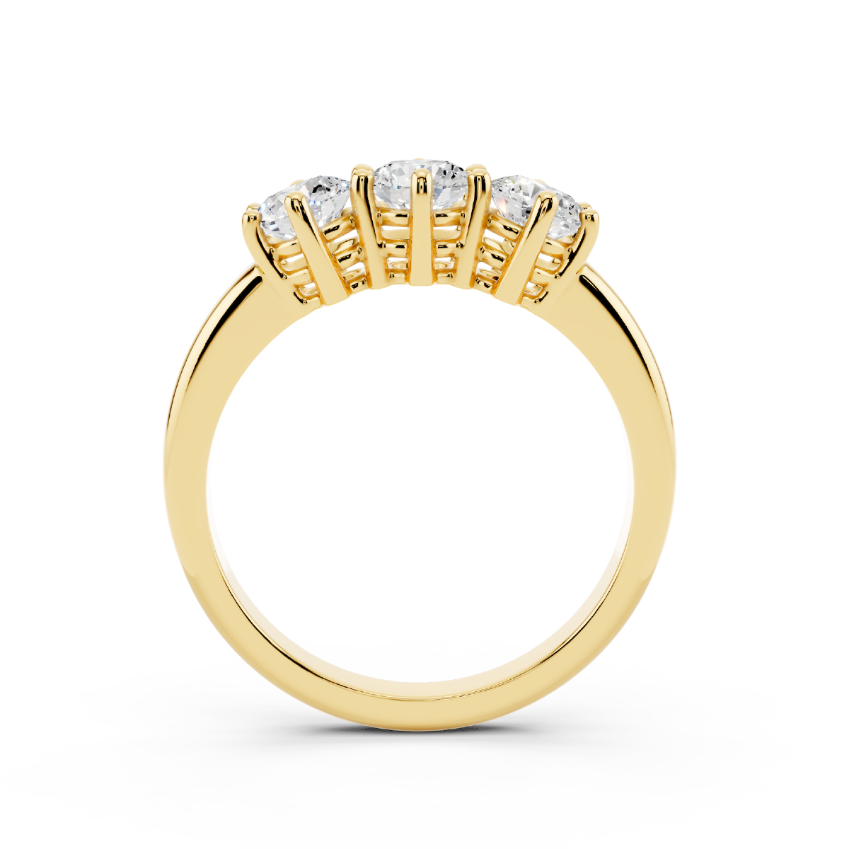 anello trilogy diamanti 4 anello trilogy diamanti 4