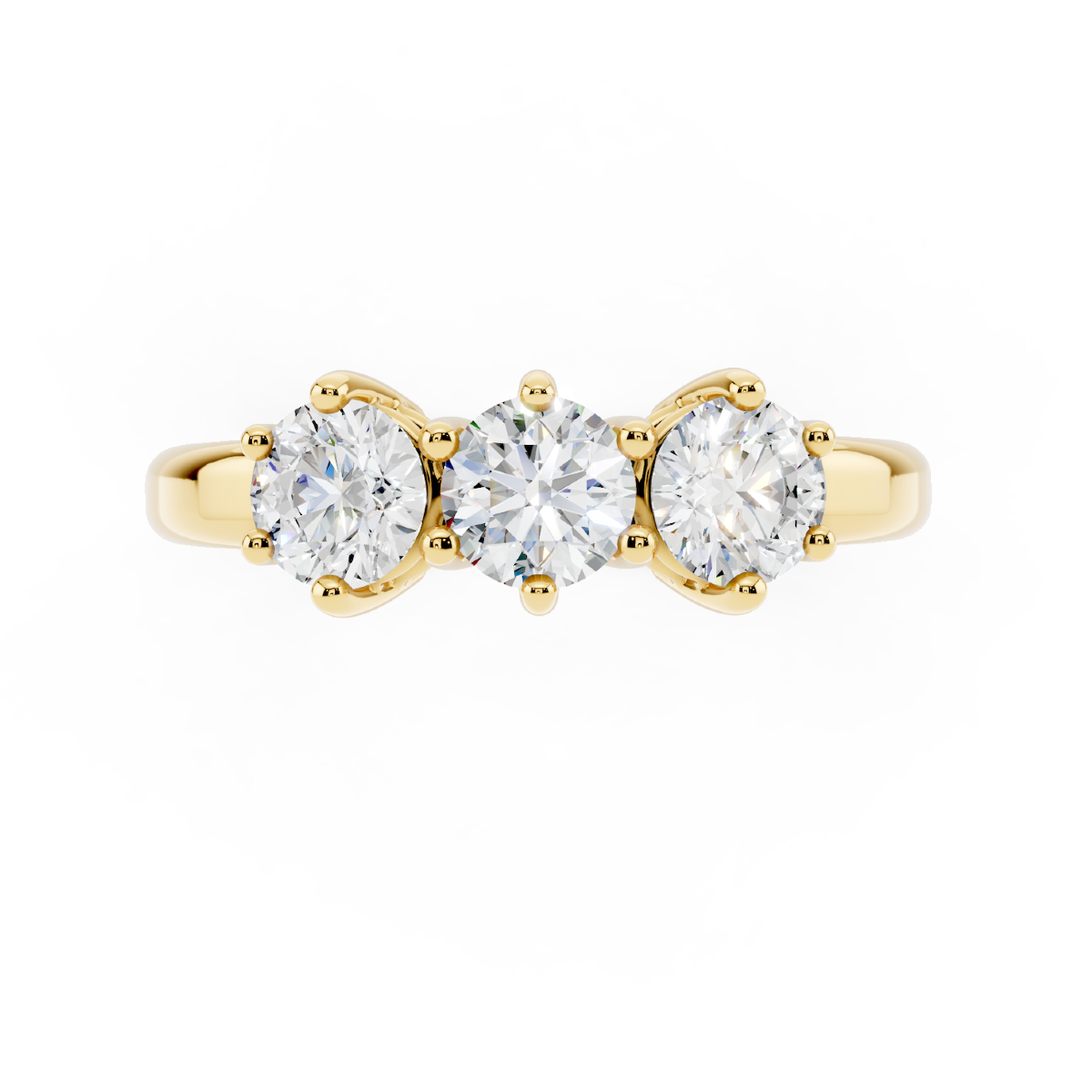 anello trilogy diamanti 5 anello trilogy diamanti 5